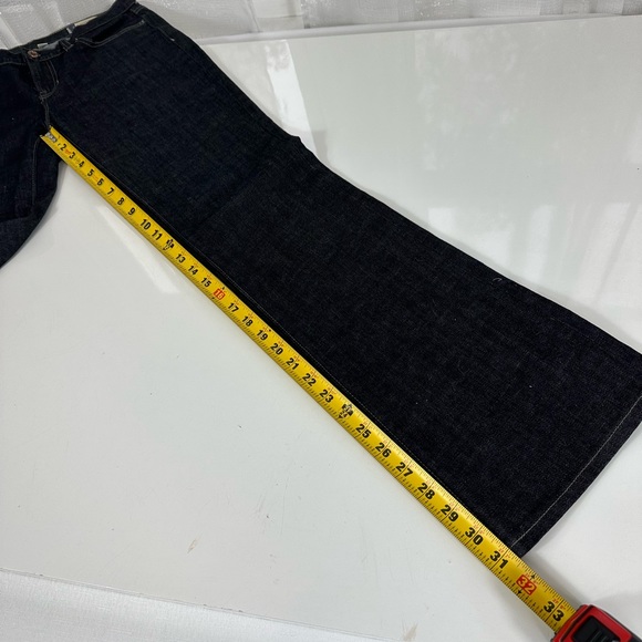 GAP jeans BOOT CUT stretch VINTAGE 4R SOLID blue EUC casual denim boot cut 4R - Picture 6 of 7